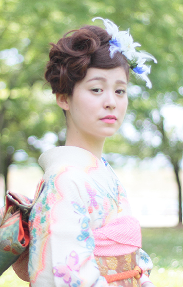 成人式用ヘアセット
