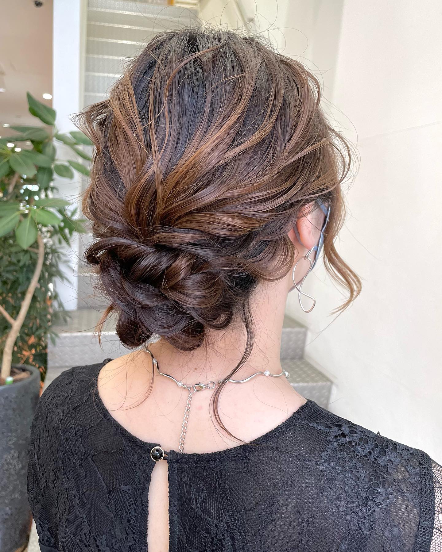 ゆるっとシニヨン