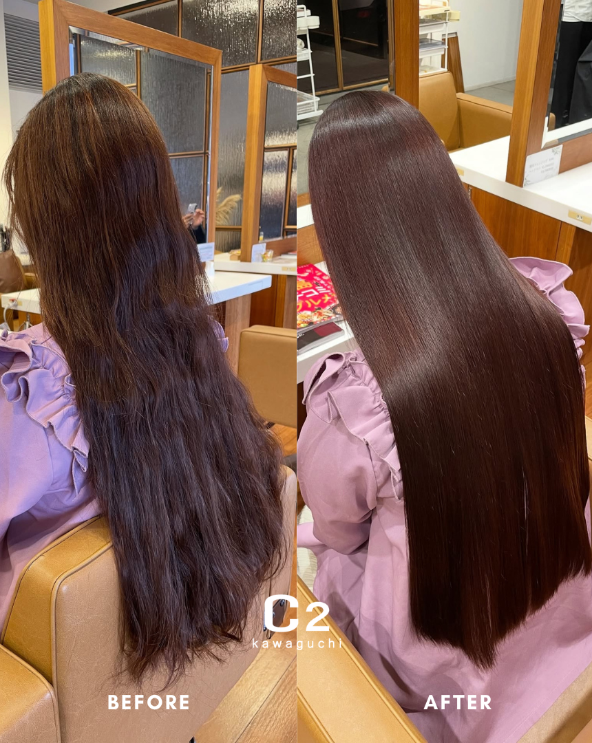 髪質改善ストレート