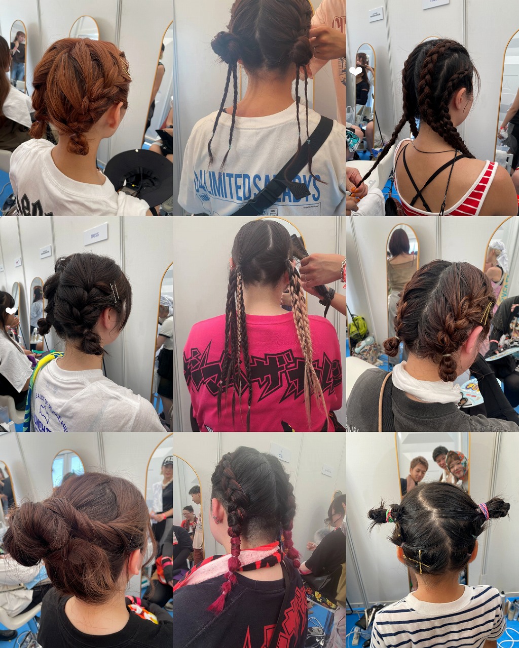 WILD BUNCH FEST. 2025 ヘアアレンジブースに参加