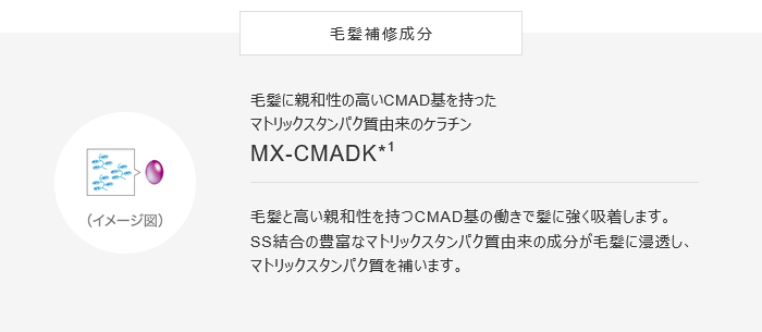 毛髪補修成分 MX-CMADK
