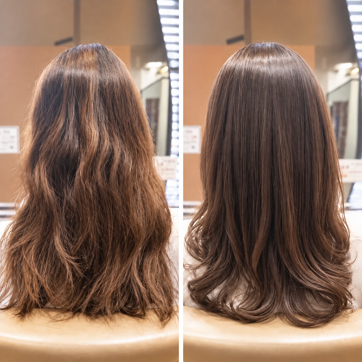 酵素カラー before after